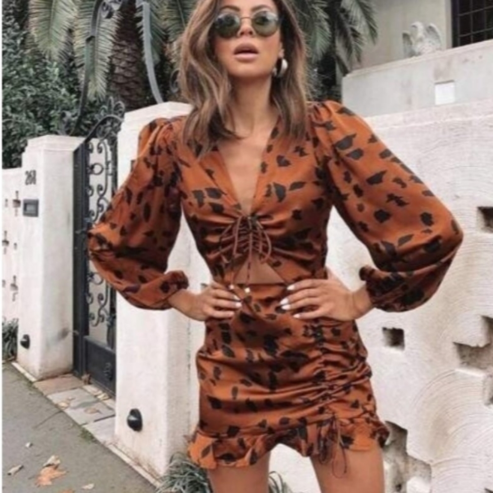 Runaway Aubrey cutout dress size 4